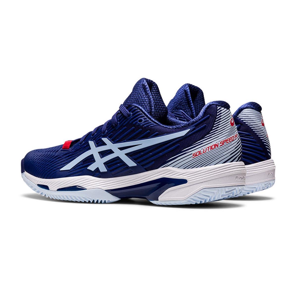 Asics Solution Speed Ff 2 Clay Blu Bianco Donna 1042a134 404 2/4