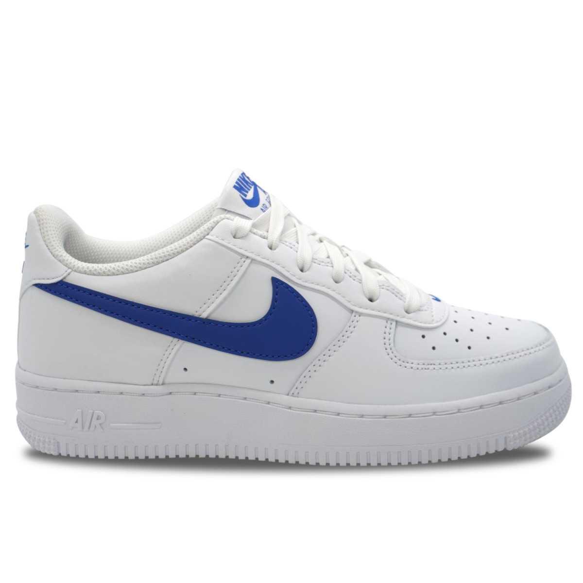 NIKE Nike Air Force 1 Leather White Hyper Royal