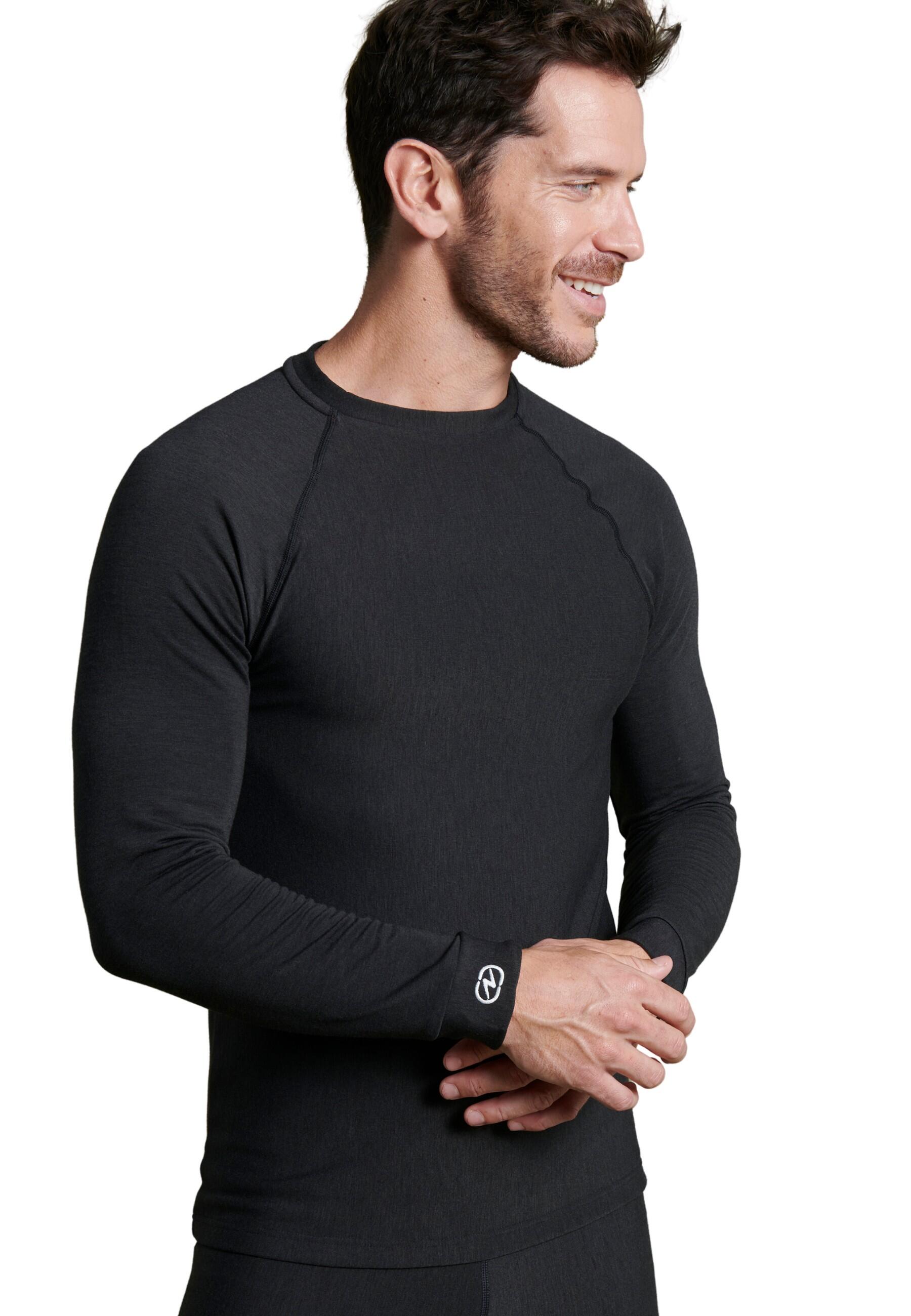Sous vêtement Doux Col rond Homme-thermique Thermolactyl COMFORT 4 Intense 1/4