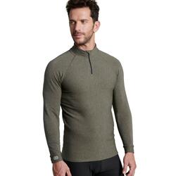 Sous vêtement thermique Toucher doux Col zip Homme-THERMOLACTYL COMFORT5 Intense