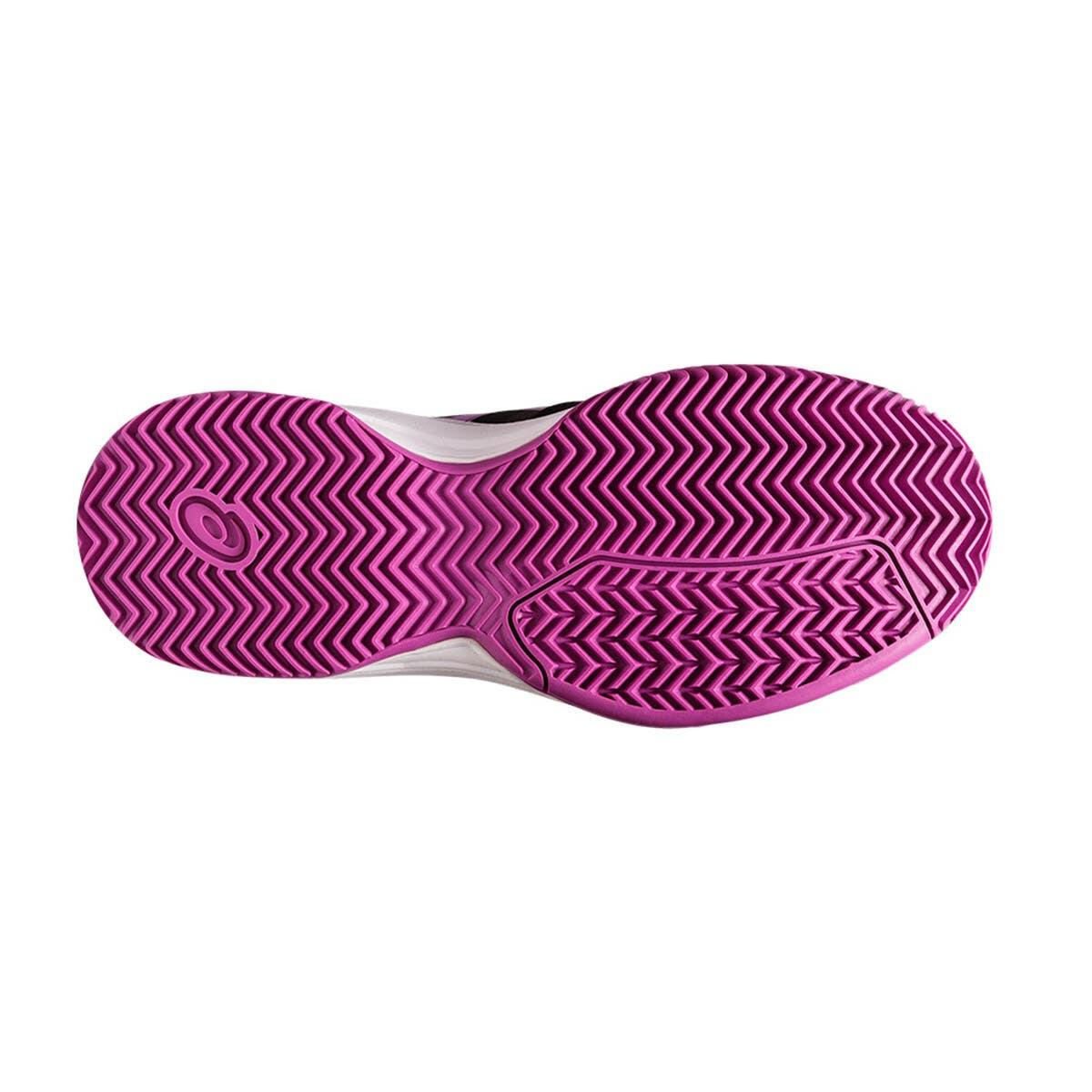 Chaussures Fille Asics Gel Padel Pro 5 Gs 1044a048 002 Noir Et Rose 4/5