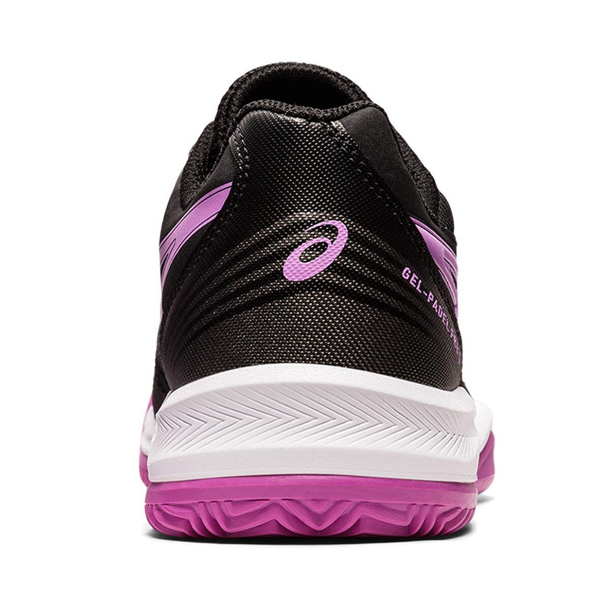 Chaussures Fille Asics Gel Padel Pro 5 Gs 1044a048 002 Noir Et Rose 5/5