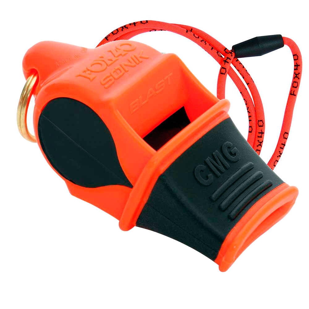 FOX40 SILBATO FOX 40 SONIK BLAST CMG NARANJA-NEGRO