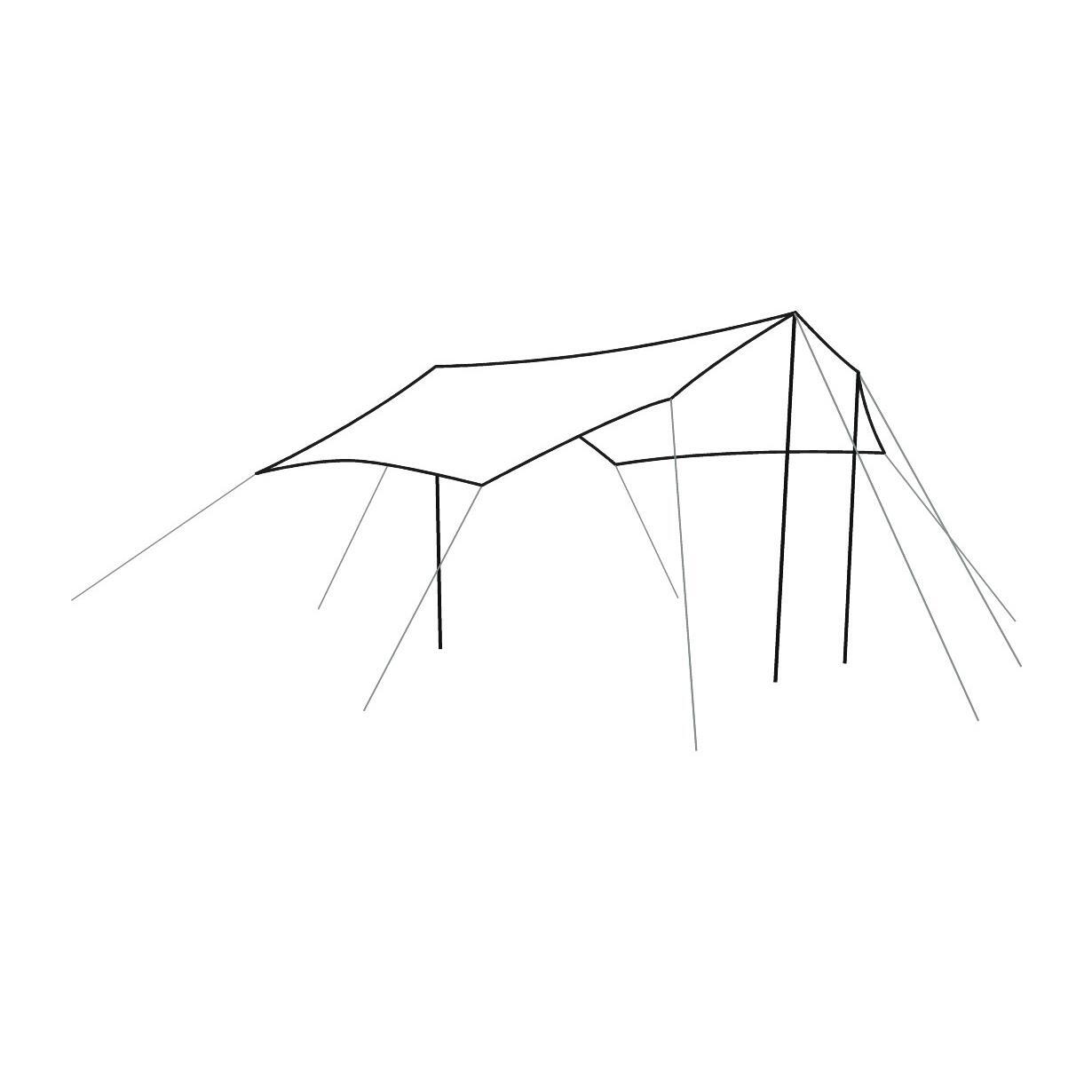 Tarp Outwell Canopy Tarp M - grey 6/7