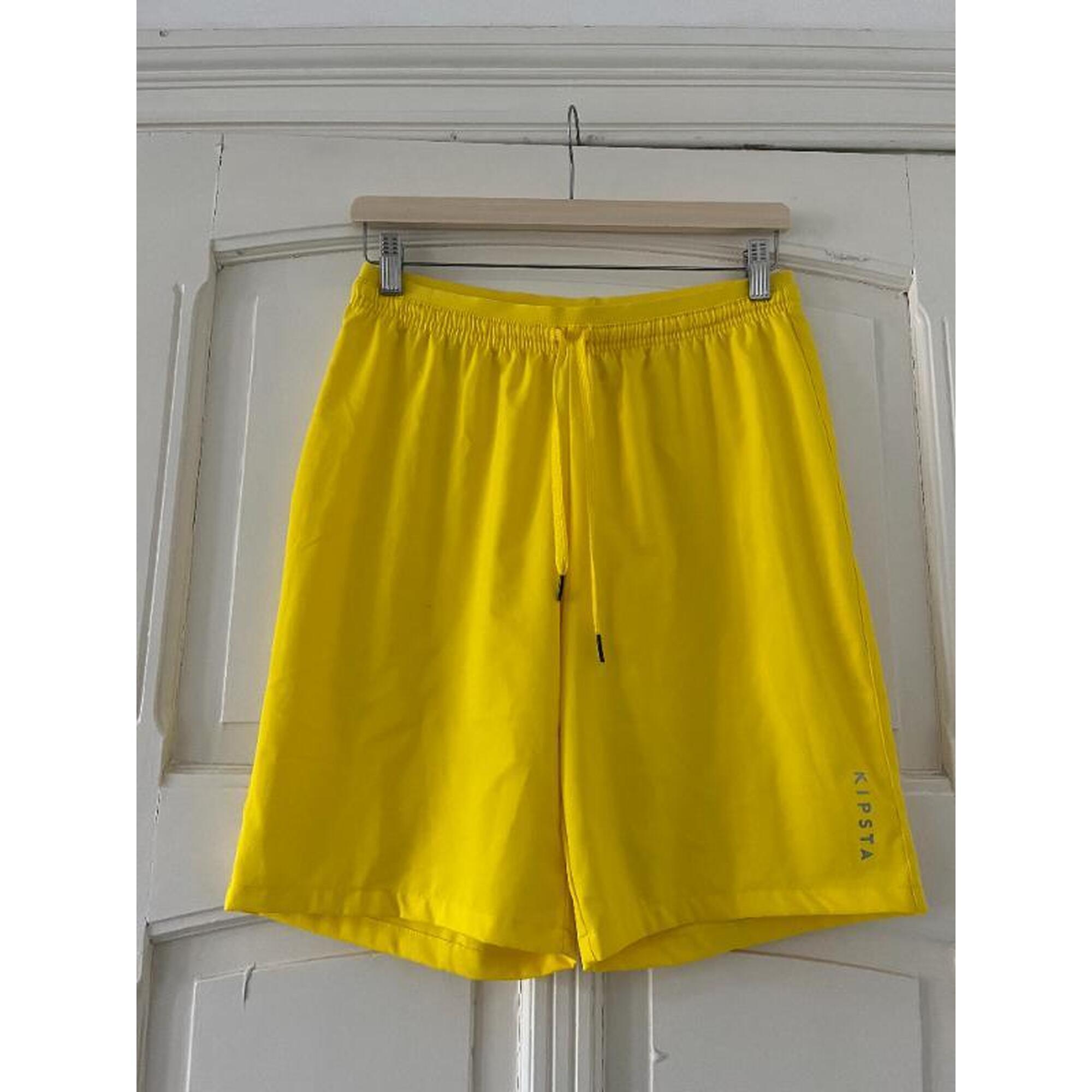 Entre Particuliers - Short de football jaune - Kipsta