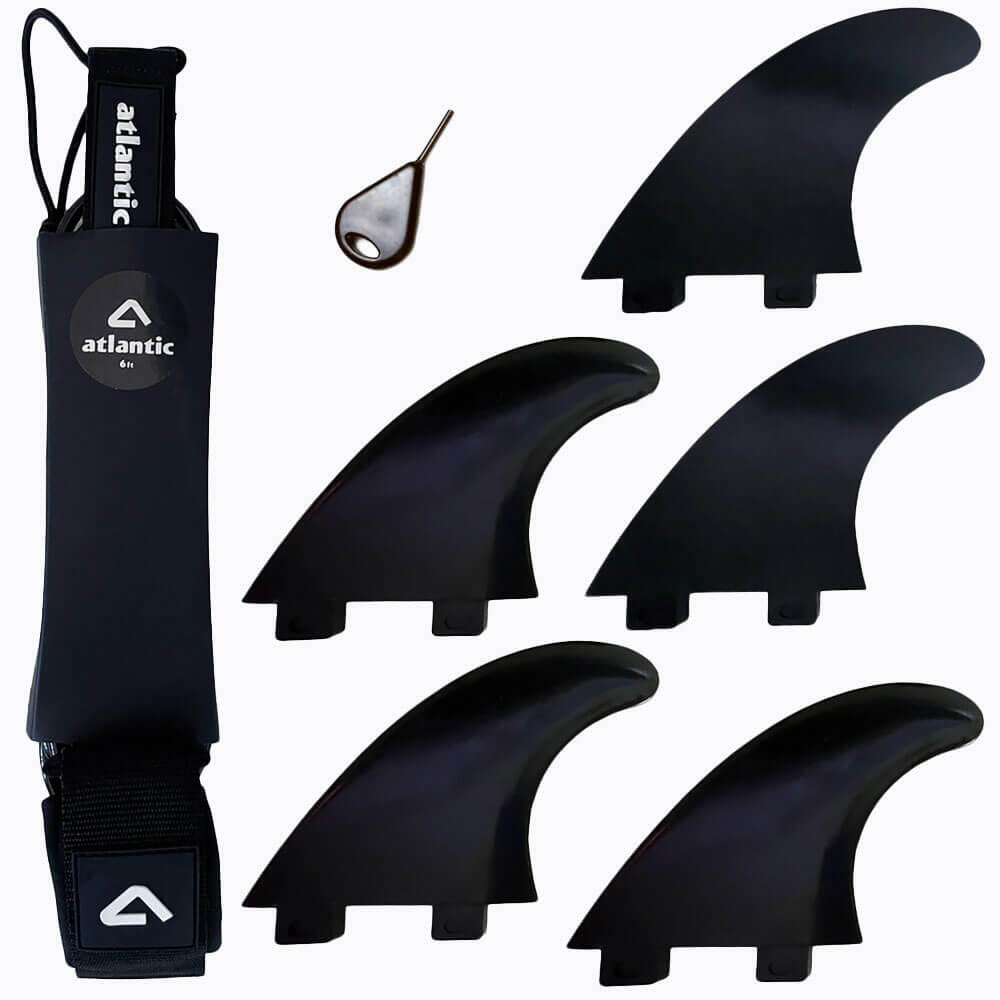 Tabla de Surf Softboard - Shark - Epoxy + Fibra de Vidrio - 5'10x20"x2,5" - 32L 7/7