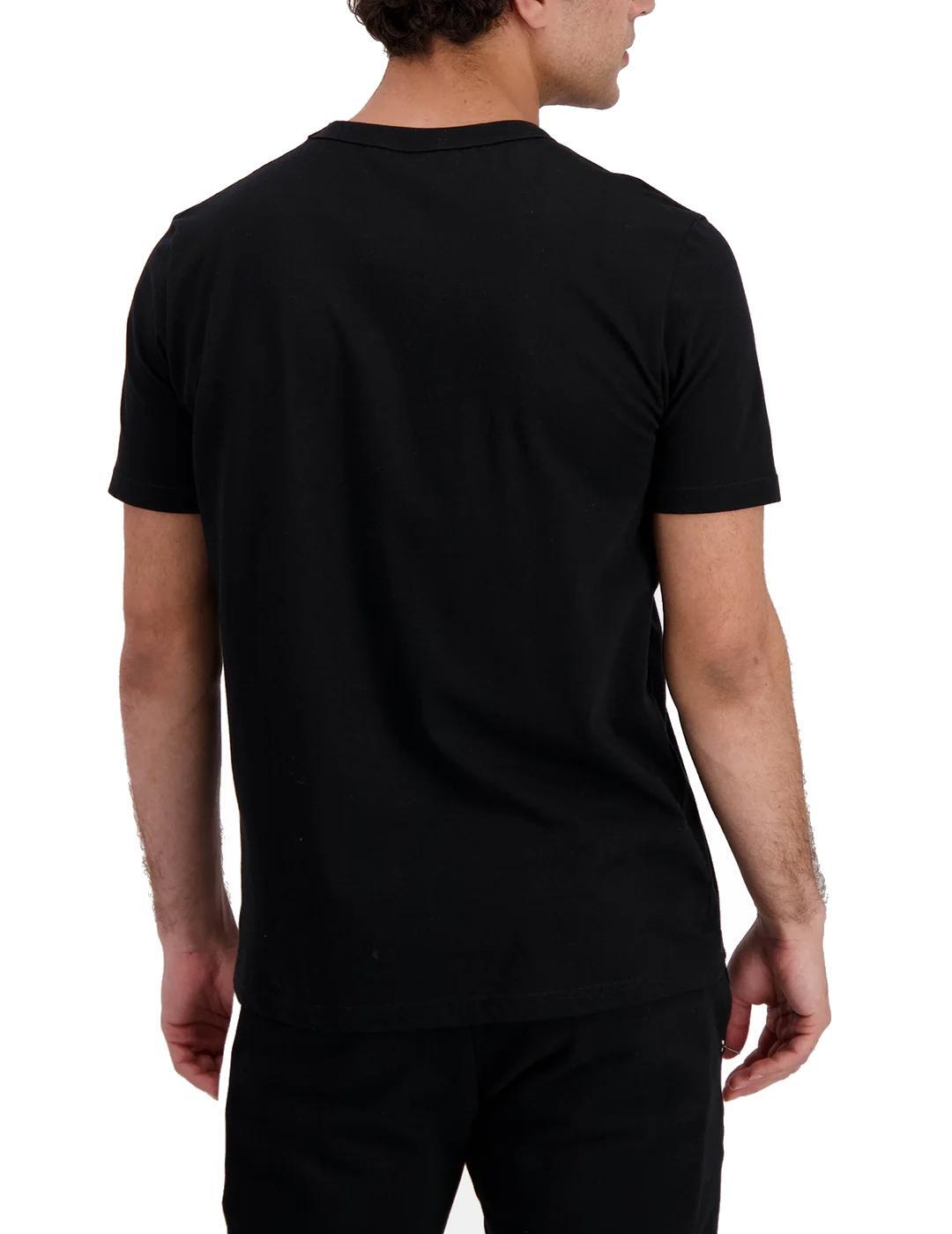 Camiseta de manga corta para Hombre Lecoqsportif Contemporain Negro 2/6