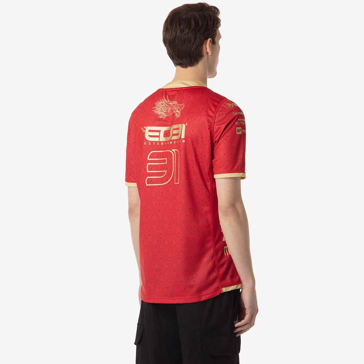 Maillot Kombat Ocon bărbați Alpine F1 2024
