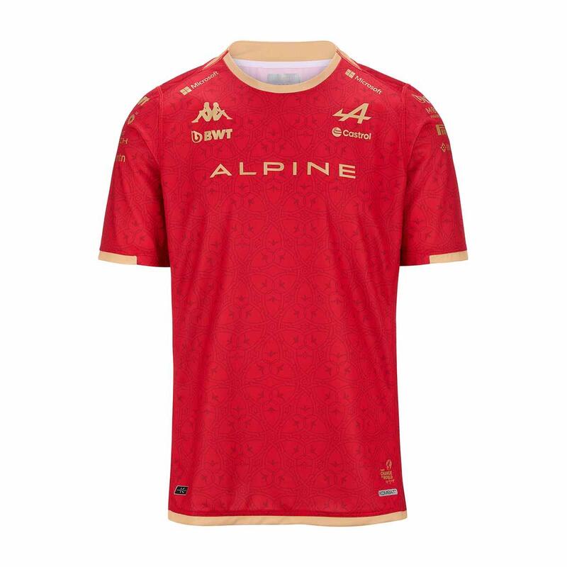 Maillot Kombat Chine Ocon bărbați Alpine F1 2024