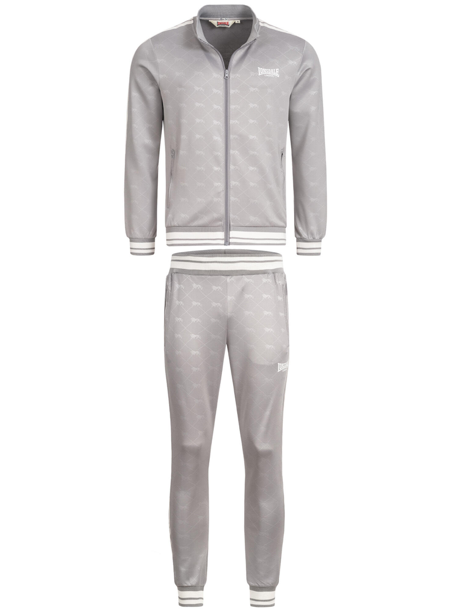 LONSDALE Heren trainingspak slim fit ASHWELL 2/6