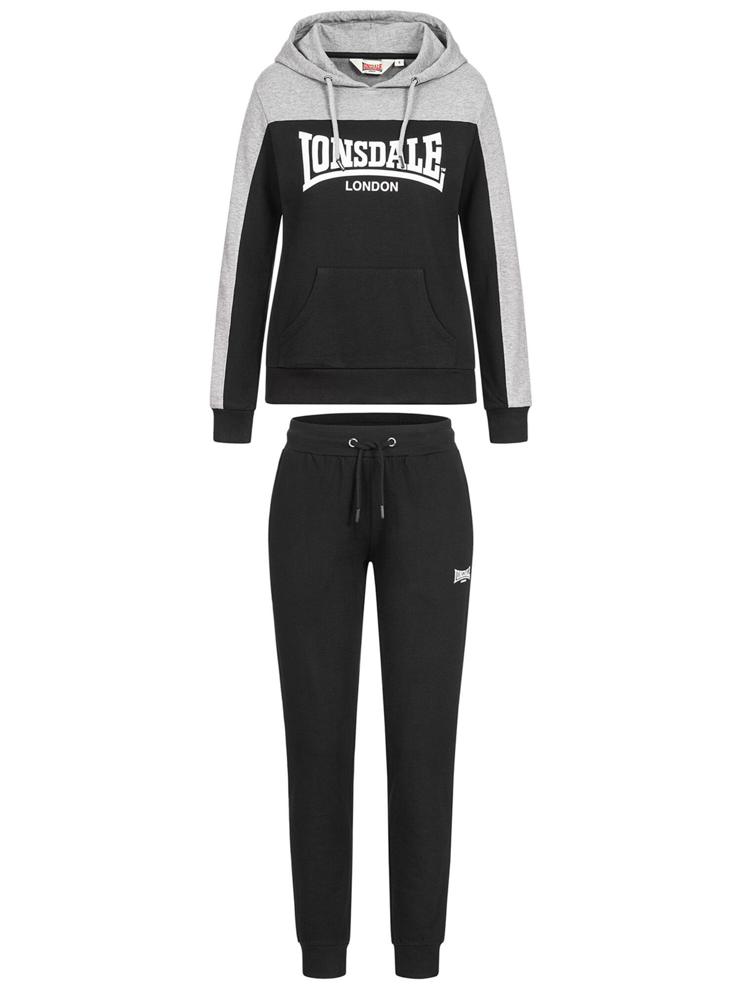 Trainingsanzug mit Kapuze Damen Lonsdale Lurgan 2/7