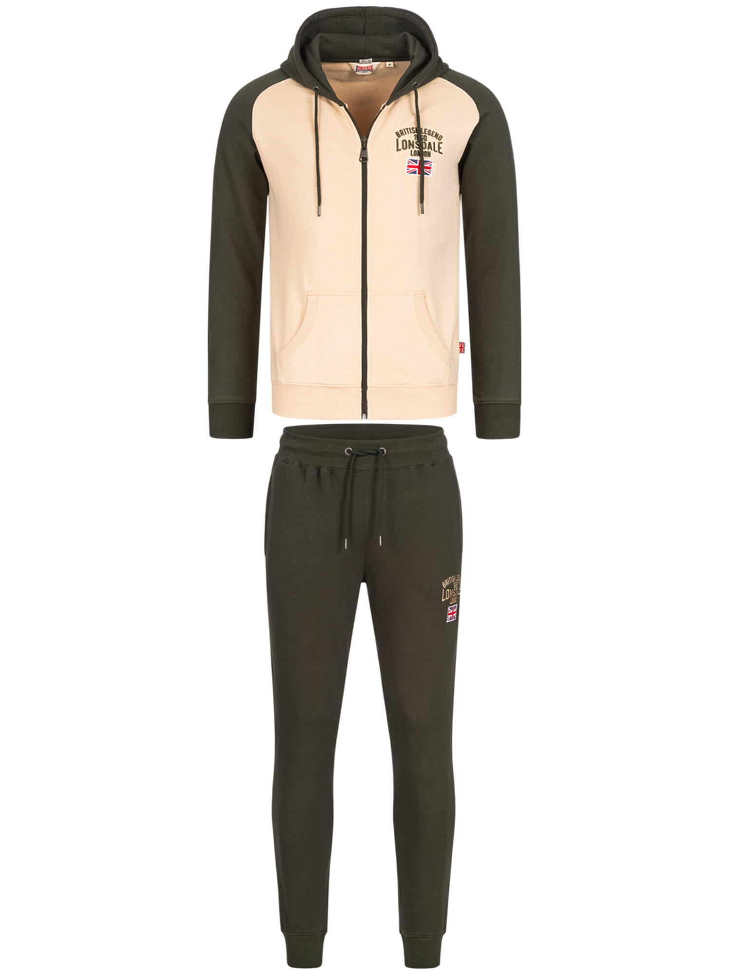 LONSDALE Heren trainingspak slim fit STRETTON 2/6