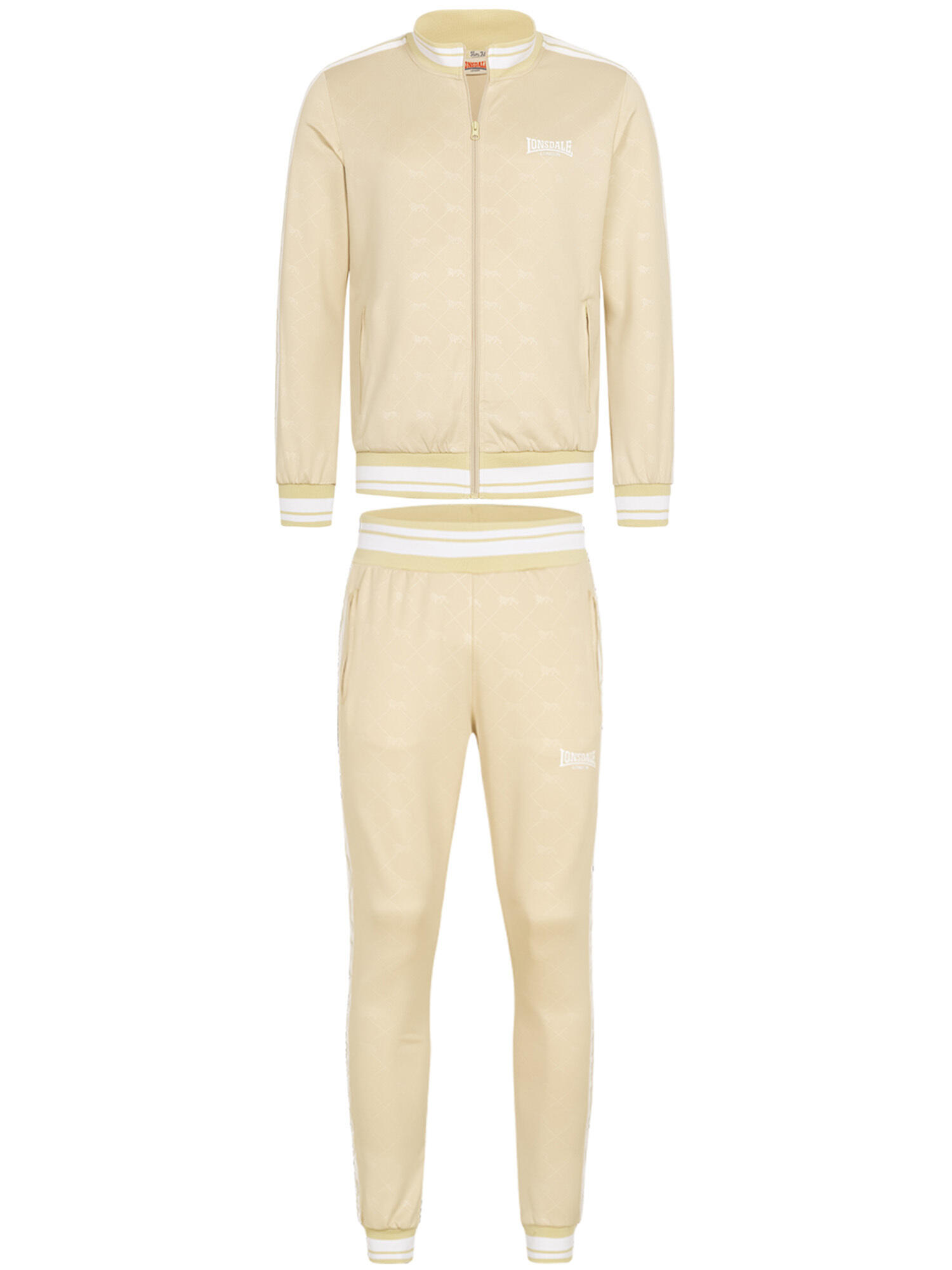 LONSDALE Heren trainingspak slim fit ASHWELL 2/6