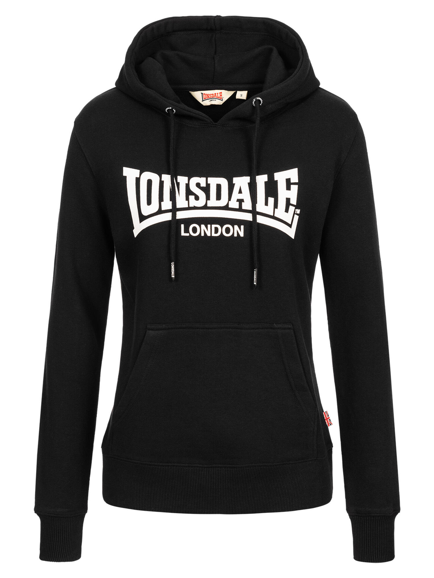 Felpa da donna con cappuccio Lonsdale Flookburgh 2/7