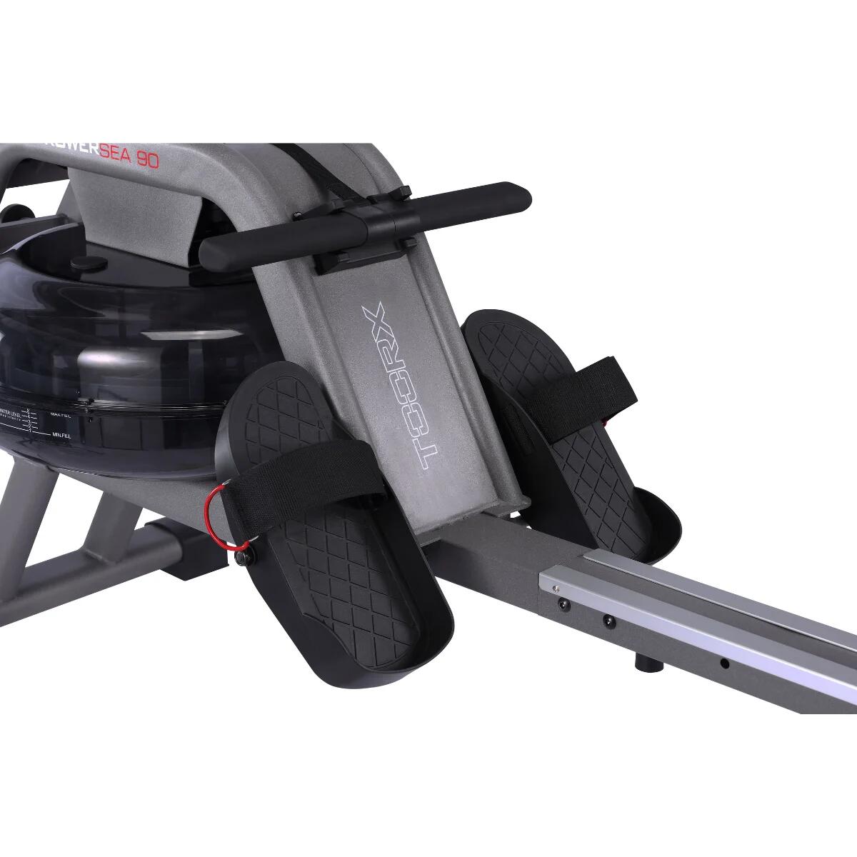 Rudergerät - Wasserruderer - Kinomap - Zeit/500m - Programme - Rower Sea 90 6/7