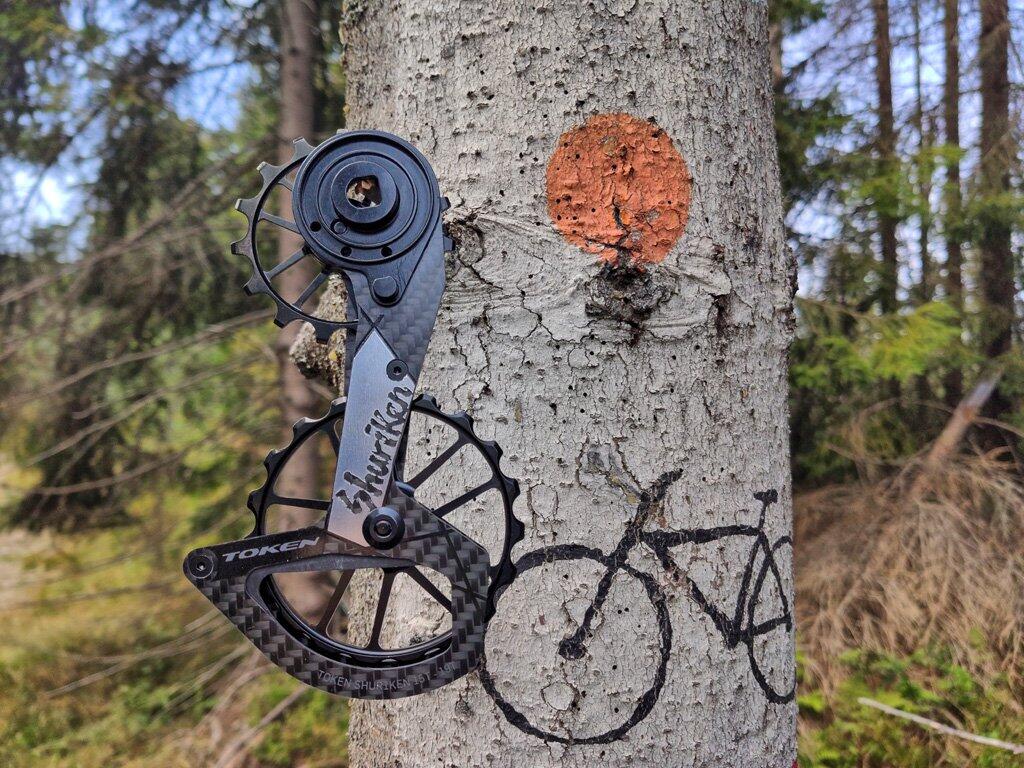 Wózek przerzutki Shuriken TOKEN SRAM AXS 12s Red Force ETAP 5/5