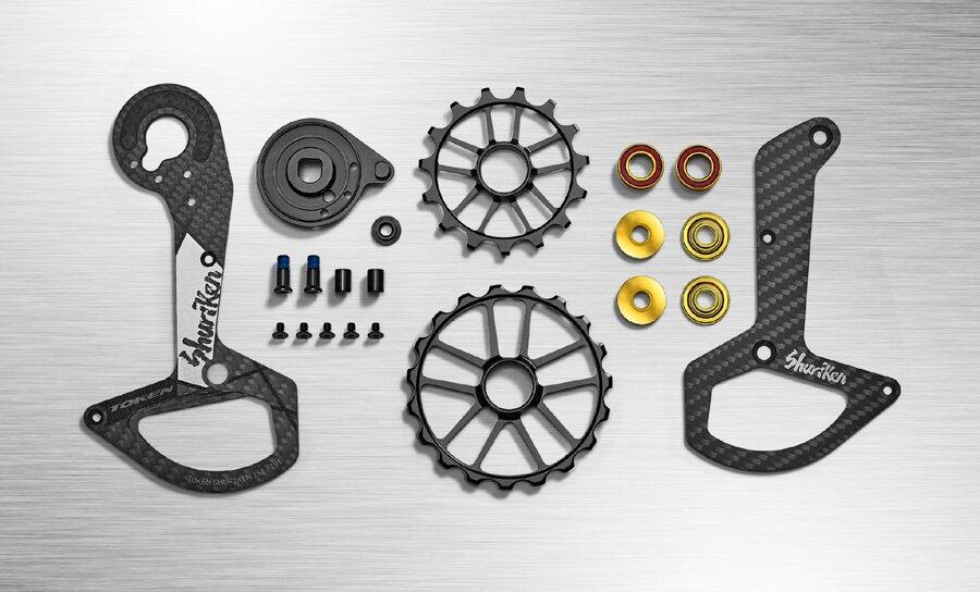 Wózek przerzutki Shuriken TOKEN SRAM AXS 12s Red Force ETAP 4/5