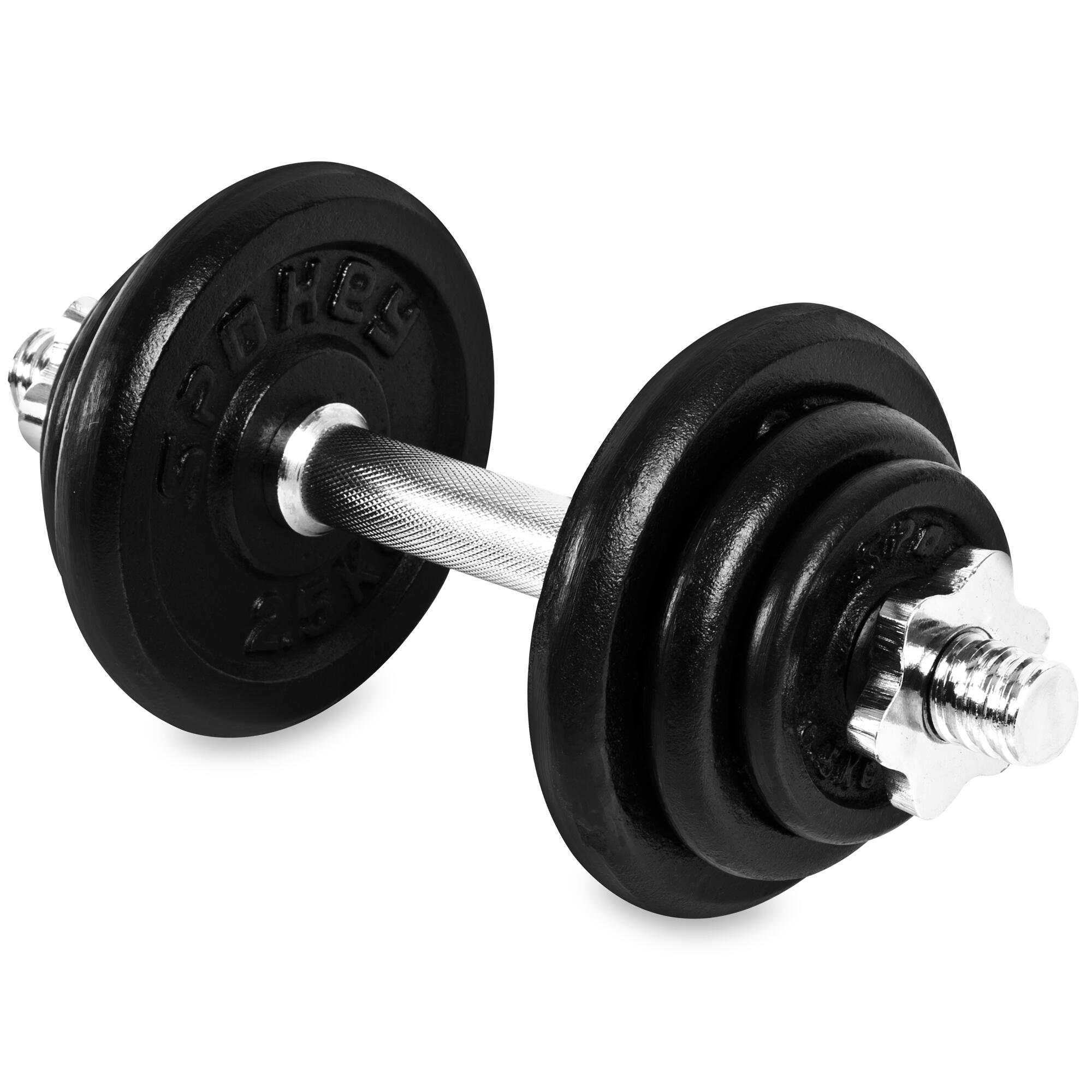 Zestaw dwóch hantli 21 kg Spokey Egir 3/5