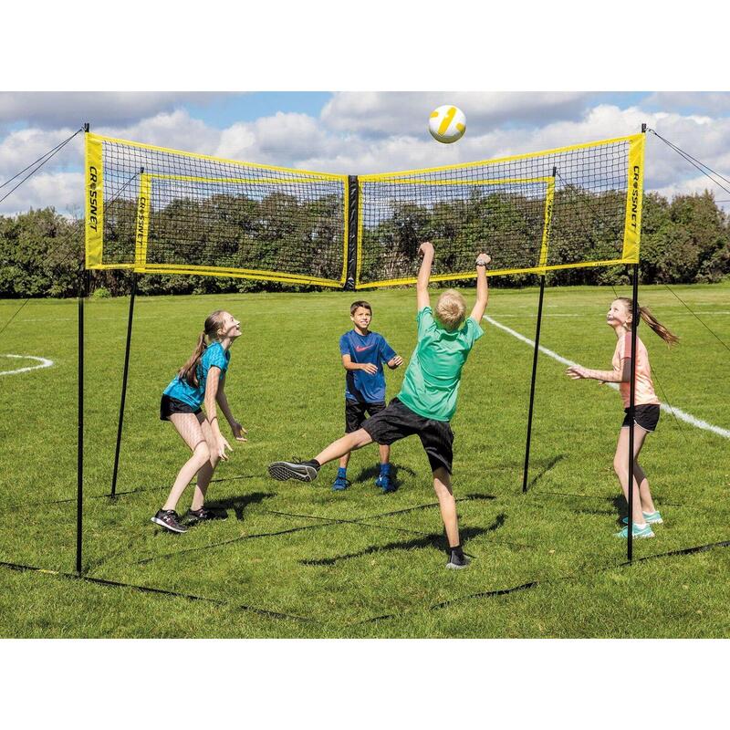 Hammer Crossnet Volleybal Net Four Square