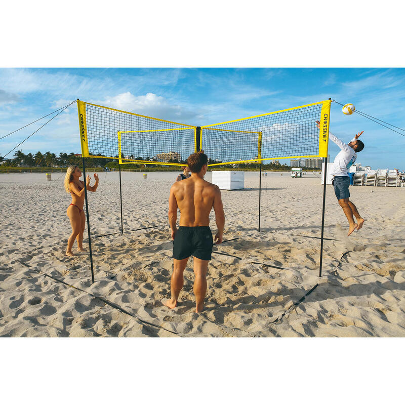 Hammer Crossnet Volleybal Net Four Square