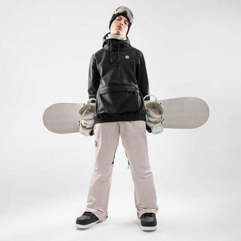 Veste snowboard homme Sports d'hiver W3 North Ice Noir