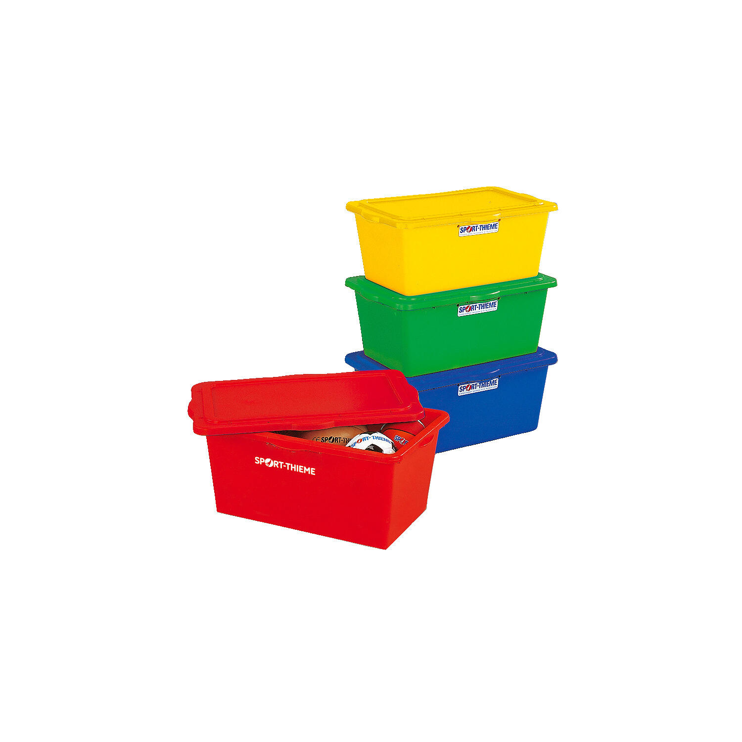 Materialbox 90 Liter Grün  Leichtathletik Unisex Grün 3/5
