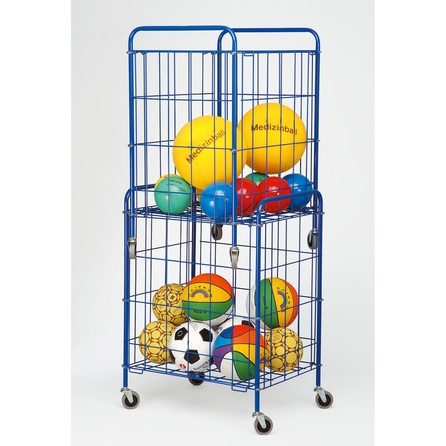 Ballwagen Stapelbar Fußball Unisex 2/4