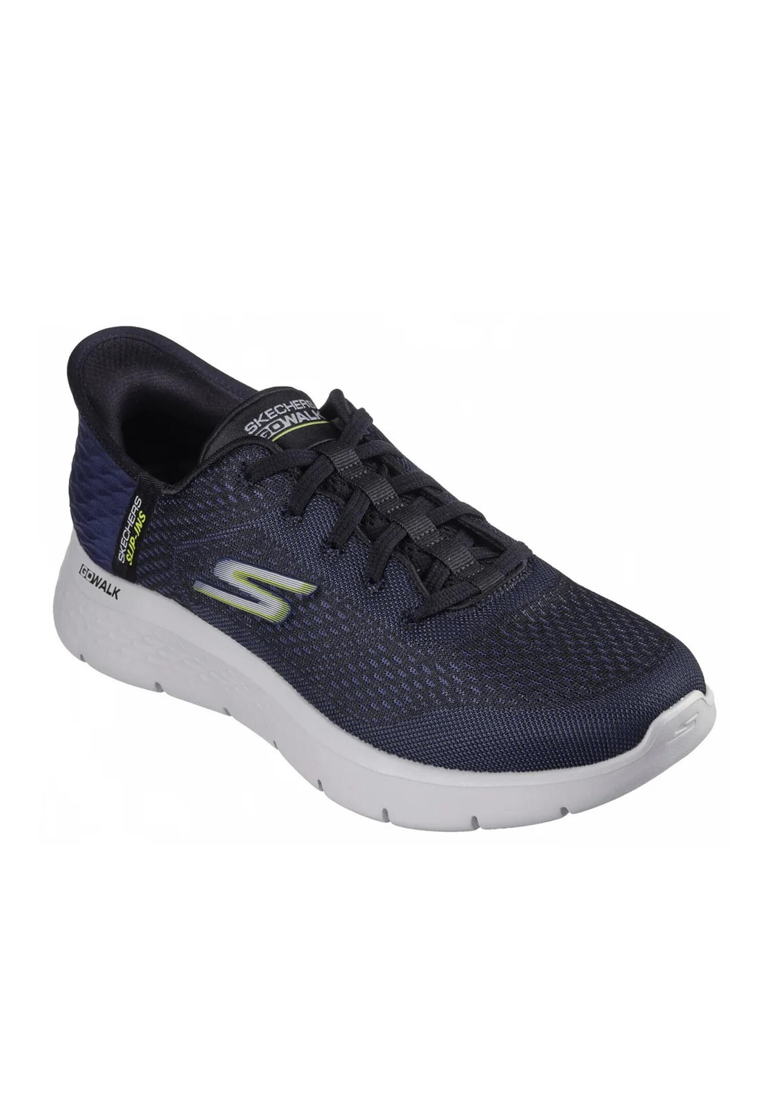 Skechers Herren GO WALK FLEX -New World Sneakers Slip In Vegan 216505 NVLM blau 1/7