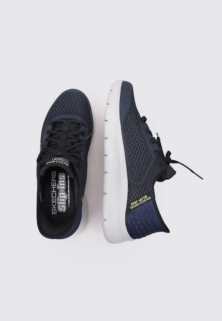 Skechers Herren GO WALK FLEX -New World Sneakers Slip In Vegan 216505 NVLM blau 5/7