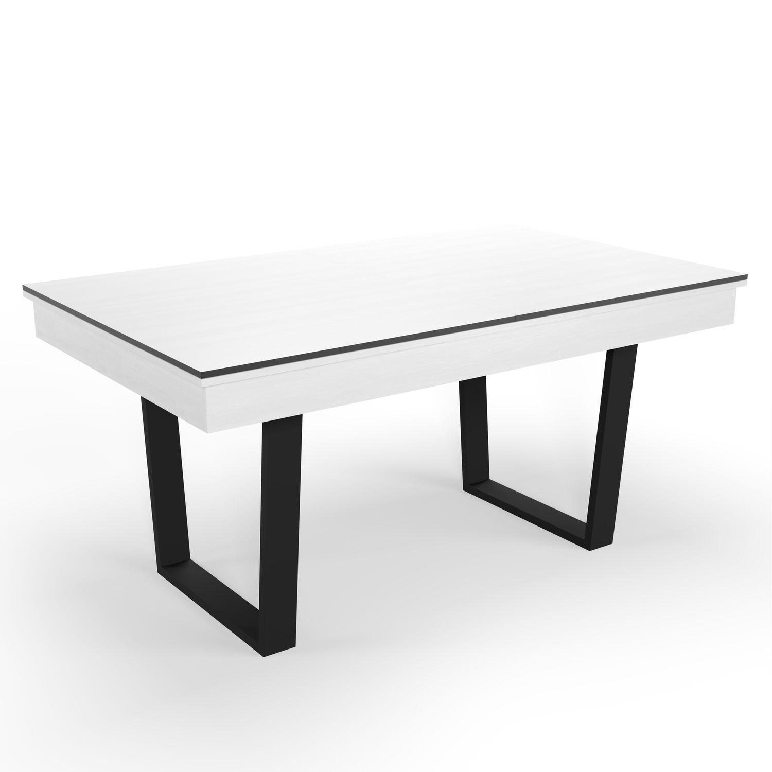 Amerikaans Poolbiljart ombouwbaar tot eettafel voor 6/8 personen 206x116x 82 cm 5/7