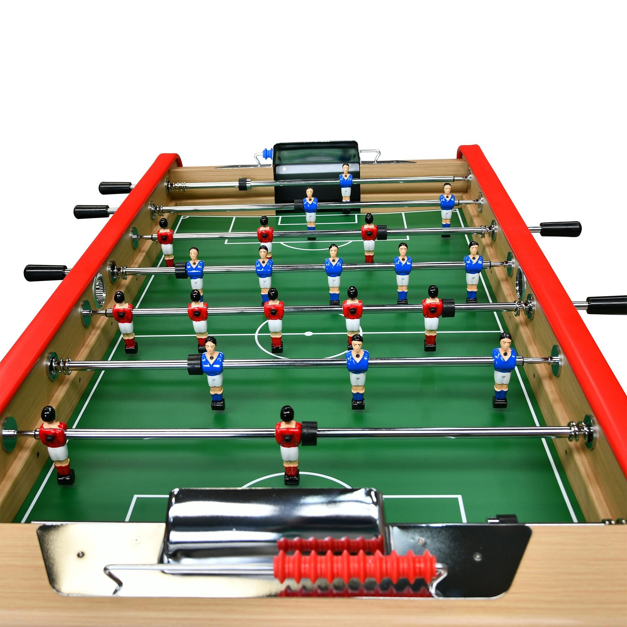 Baby-foot CLASSIC avec barres télescopiques et Balles Lièges Inclus 151x77x91cm 7/7