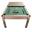 Amerikaans Poolbiljart ombouwbaar tot tafel met access 7FT, 226x126cm Eikenhout
