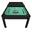 Amerikaans Poolbiljart ombouwbaar tot tafel met accessoires 6FT, 206x116cm Zwart