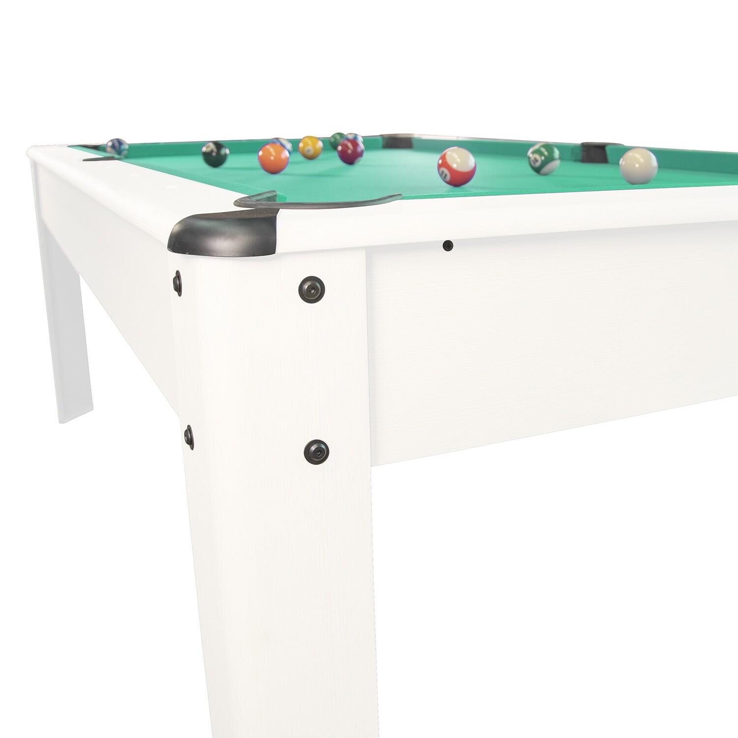 Billard Américain avec accessoires 6FT, 206,5x116,5cm 3/4