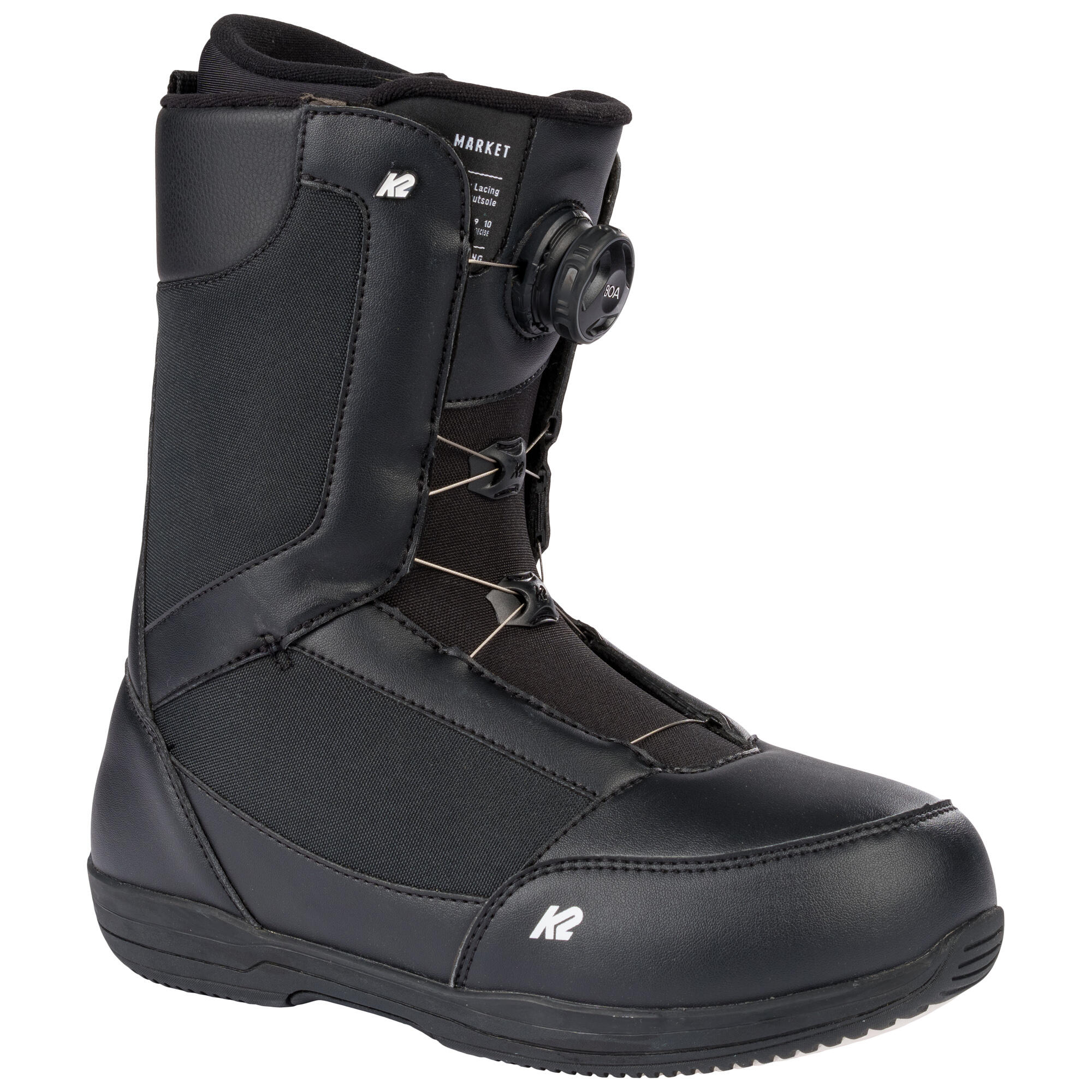 Buty snowboardowe męskie K2 MARKET z systemem BOA 7/7