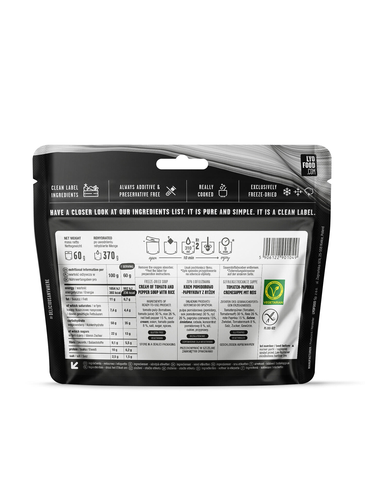 Lyo Expedition Liolifilierte Suppe 3/4