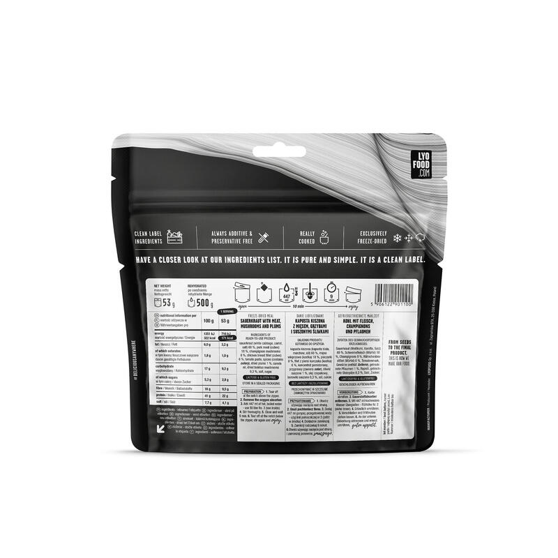 Danie Liofilizowane Lyo Expedition (200) Bigos 53 G
