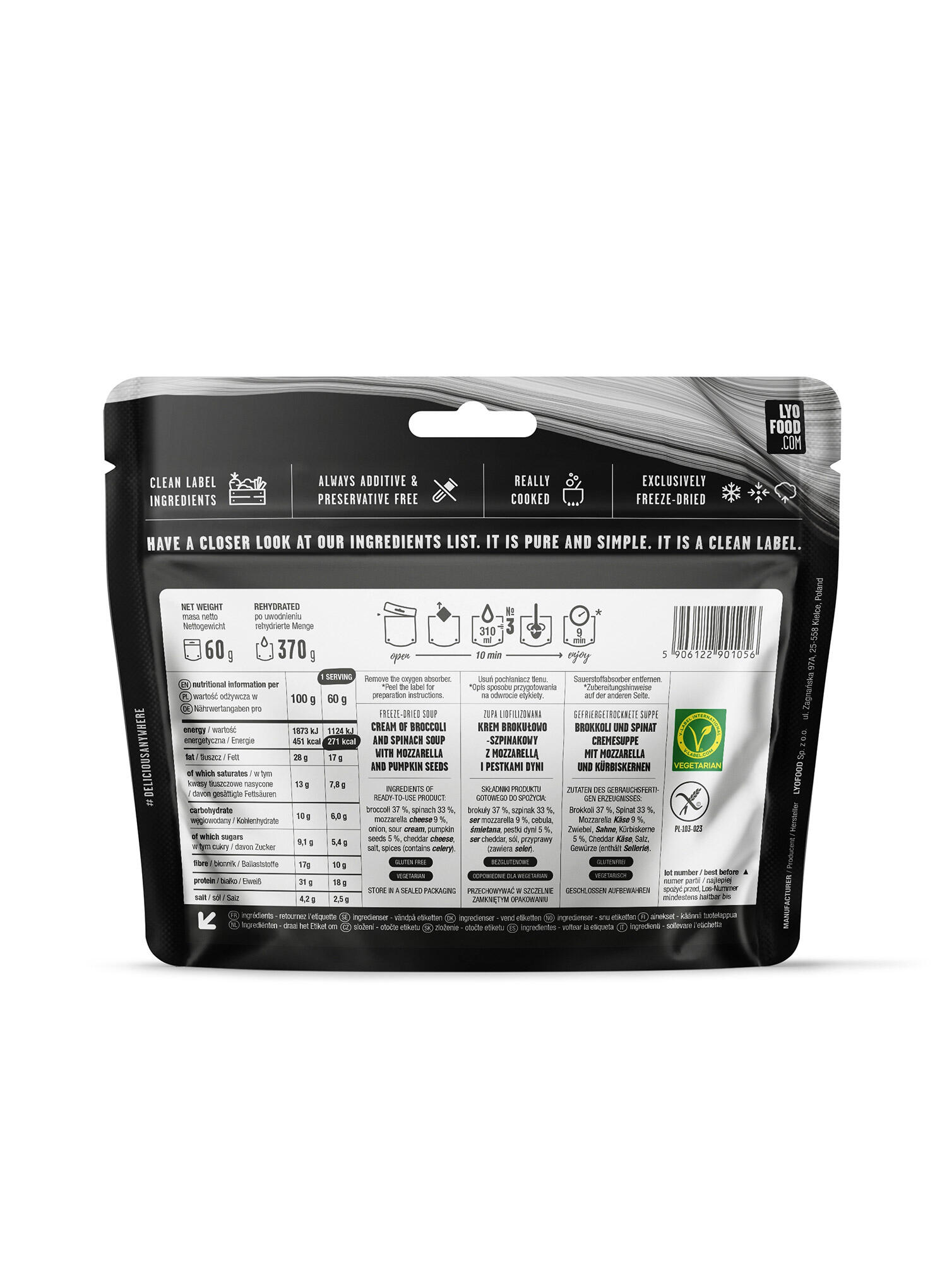 Lyo Expedition Liolifilierte Suppe 3/4