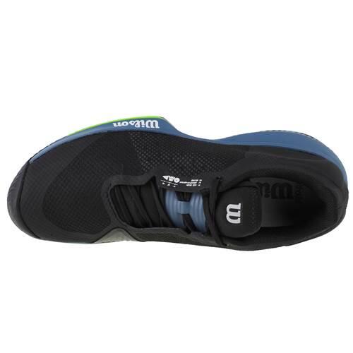 Scarpe Da Padel Wilson Kaos Swift Wrs328970 Nere E Verdi 3/4