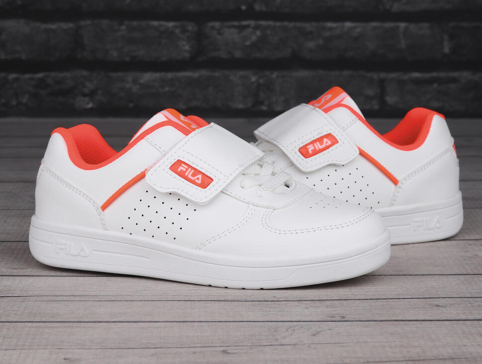 Buty dziecięce na rzep Fila COURT VELCRO