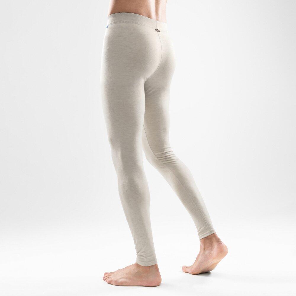 Pantaloni intimi termici da uomo in lana Sport invernali SRX Grit Beige 6/6