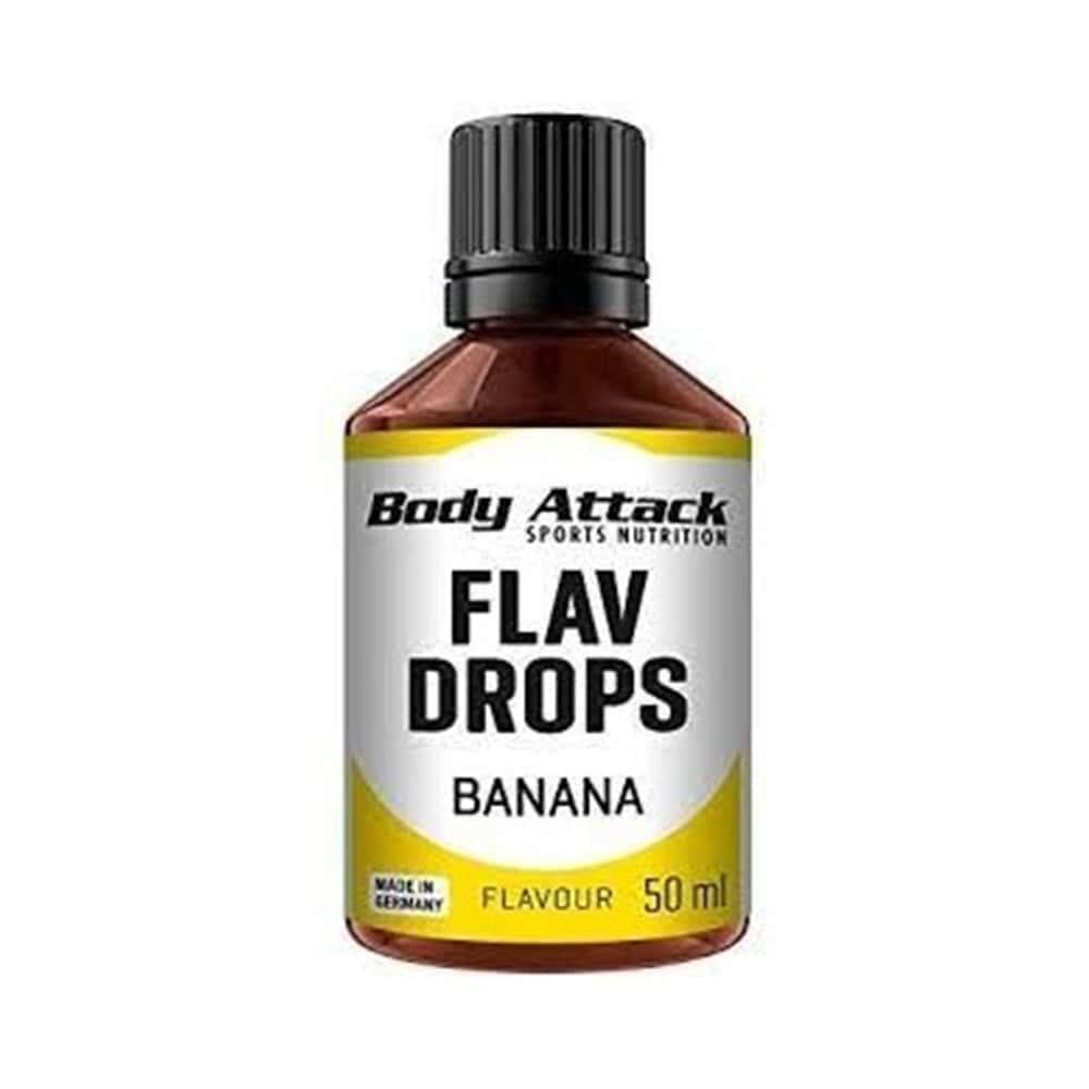 BODY ATTACK Aromi E Dolcificanti - Gocce Di Flav (50ml) - Banana