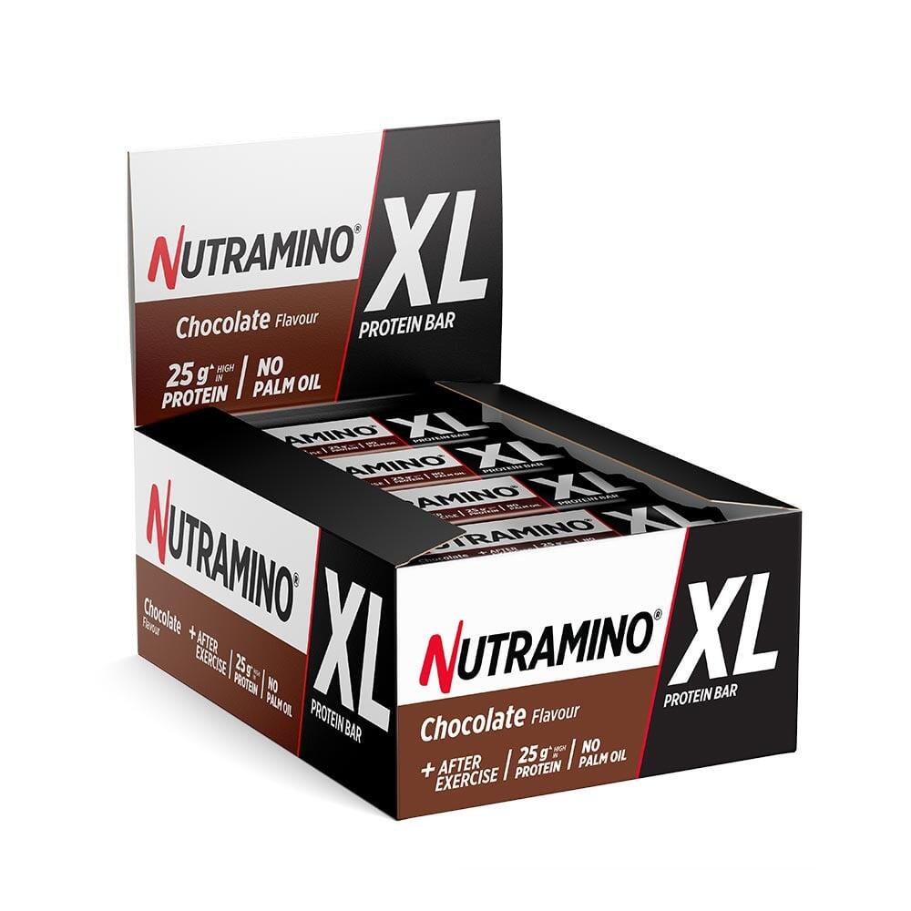 NUTRAMINO Eiwitrepen - Nutra Xl Eiwitreep (16x74g) - Chocolade