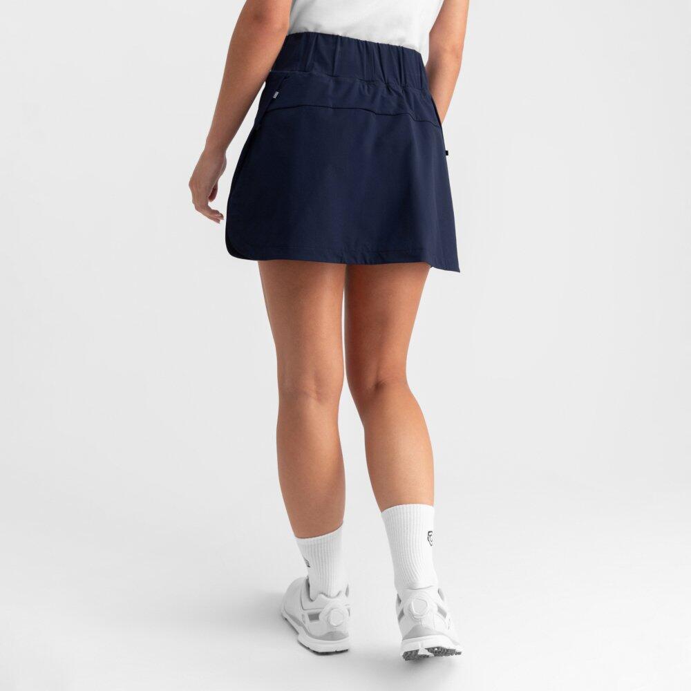 Damen Golf skort für Augusta Navy Marineblau 6/8
