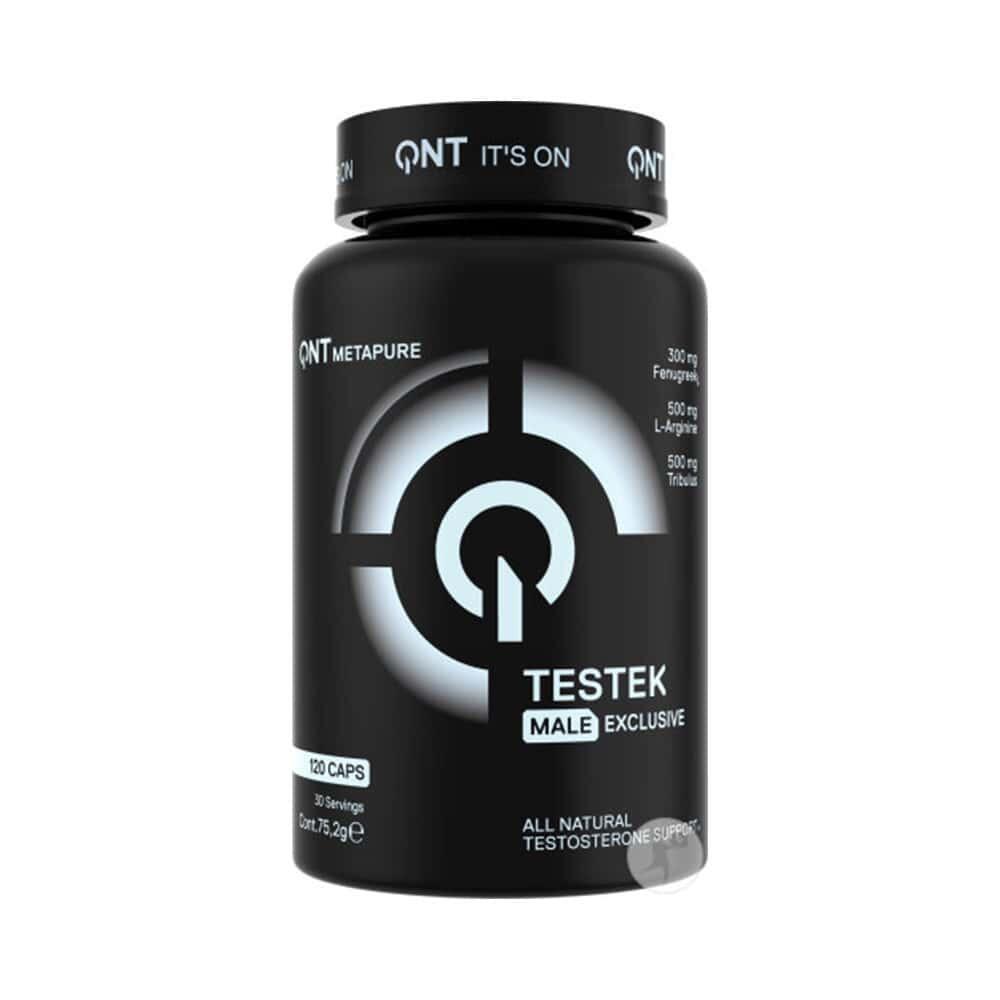 QNT Testek Testosterone Booster - 120 cápsulas