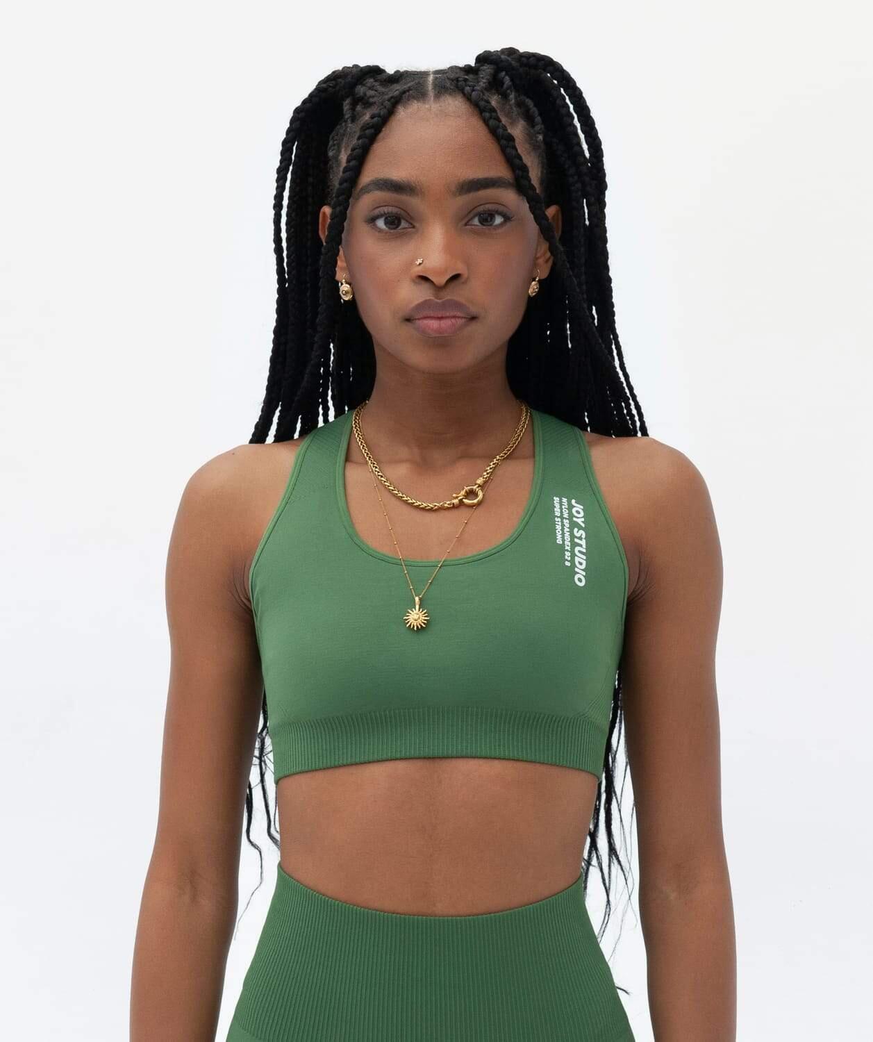 JOY STUDIO Seamless Super Strong Sport-BH – grün