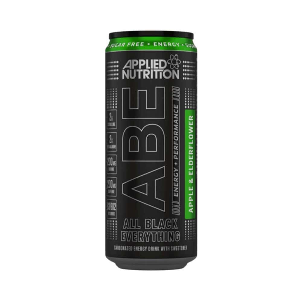 Applied Nutrition ABE Performance Energy Drink 330ml x4 apple burst