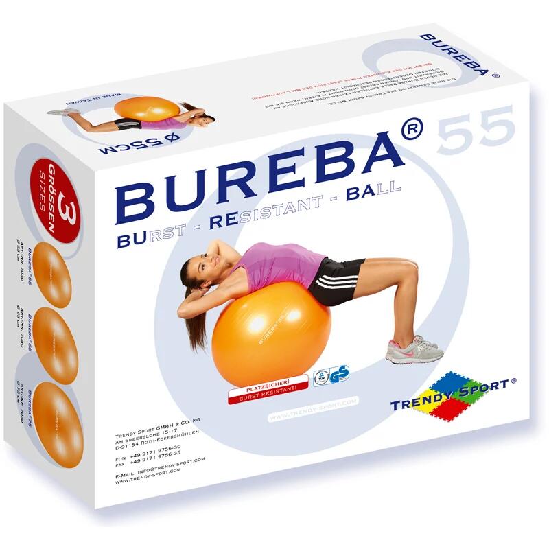 Trendy Bureba piłka fitness 55 cm antracytowa 3/3