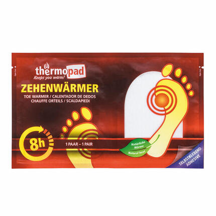 Tenenwarmers zelfverwarmend wit 5-pack eenmalig gebruik