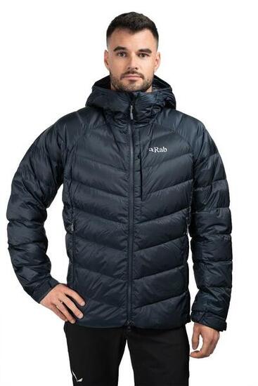 Giacca piumino uomo Rab Glaceon Pro grigio L